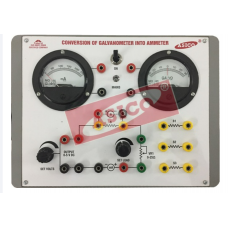 Conversion of Galvanometer to Ammeter